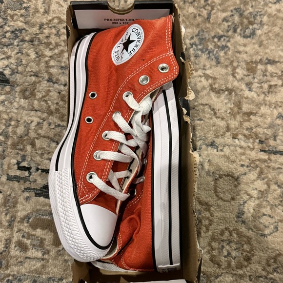 NEW Converse Chuck Taylor All Star Hi Shoes Fire Opal Mens Sz 5.5 Womens 7.5 - Picture 12 of 13